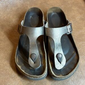 Birkenstock Silver Sandals
